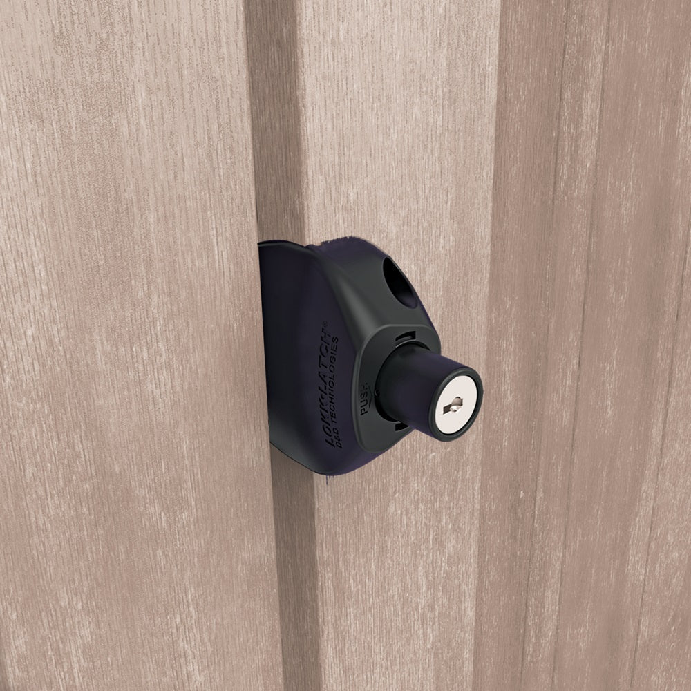 D&D Technologies skląstis varteliams rakinamas raktu iš dviejų pusių.