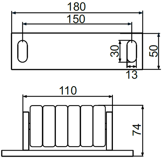 Galiniai atraminiai ratukai.