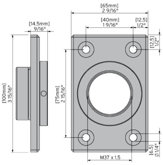 D&D Technologies hidrauliniai vyriai su pritraukimu 2vnt su užtrenkimu be atidarytų vartų funkcijos vartams iki 120kg.