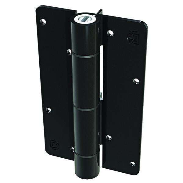 Vyriai juodi aliumininiai su pritraukimu 2vnt be kojelių tvoros varteliams iki 20kg.