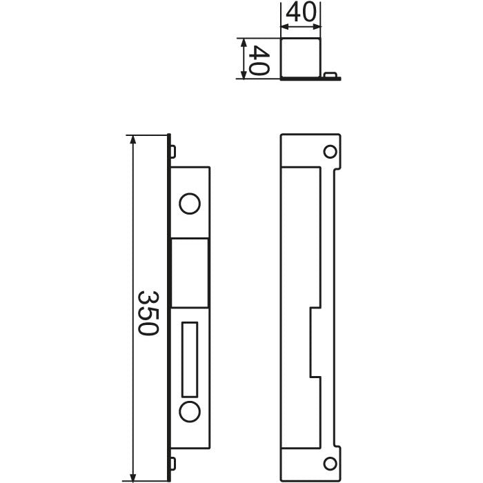 Korpusas-atrama elektomagnetinei sklendei zdw.