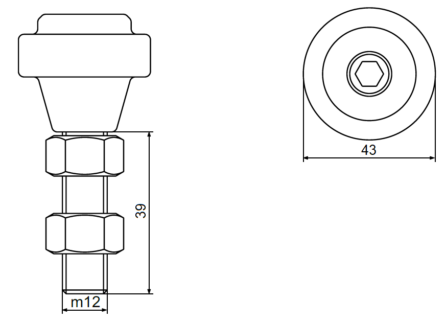 Nukreipiantysis gumuotas ratukas.