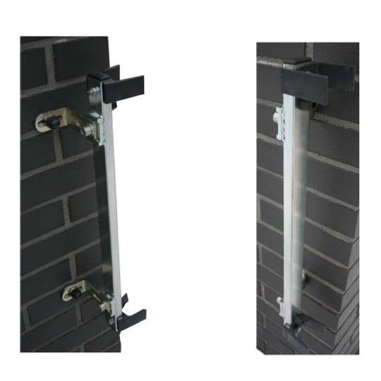 Virsutine gaudykle su profiliu ir reguliuojamomis tvirtinimo ausimis.